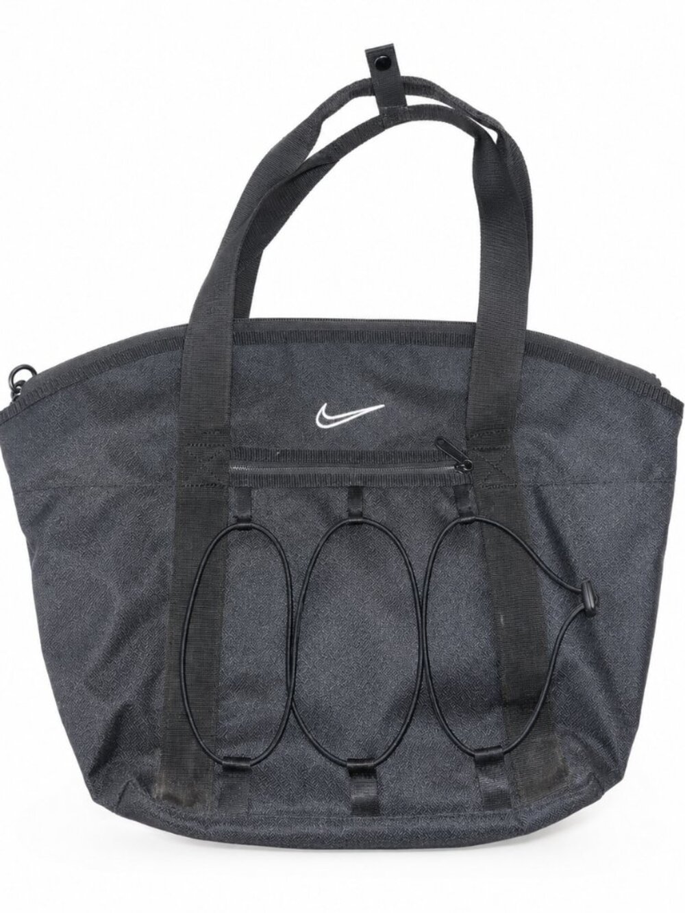 Nike One Women’s Training Tote Bag 18L Gray Black Yoga Gym Work Bag